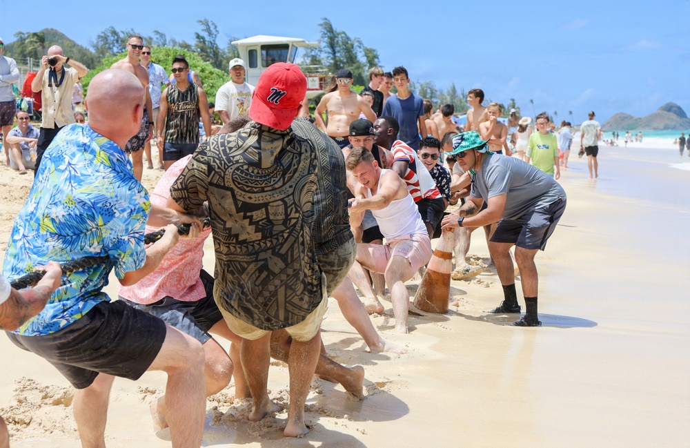 MARFORPAC hosts beach bash
