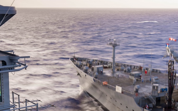 USS Theodore Roosevelt conducts fueling-at-sea during RIMPAC 2026