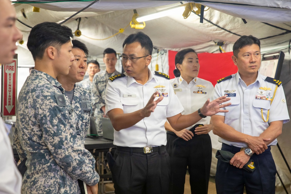 Republic of Singapore Chief of Navy visits RIMPAC 2026