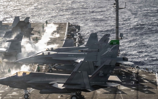 USS Theodore Roosevelt conducts fueling-at-sea during RIMPAC 2026