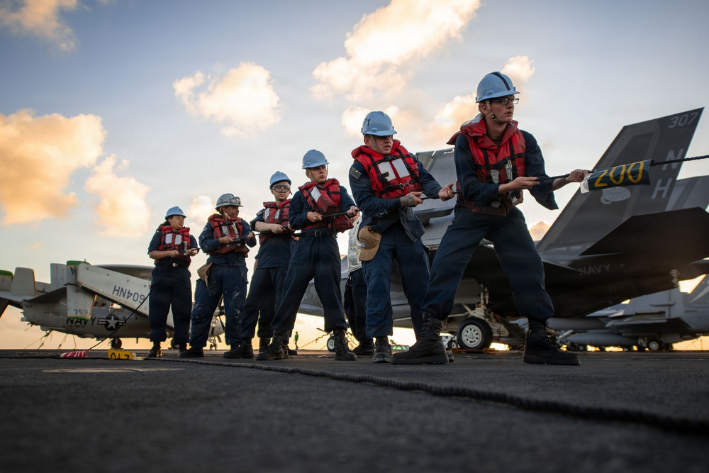 USS Theodore Roosevelt conducts fueling-at-sea during RIMPAC 2026
