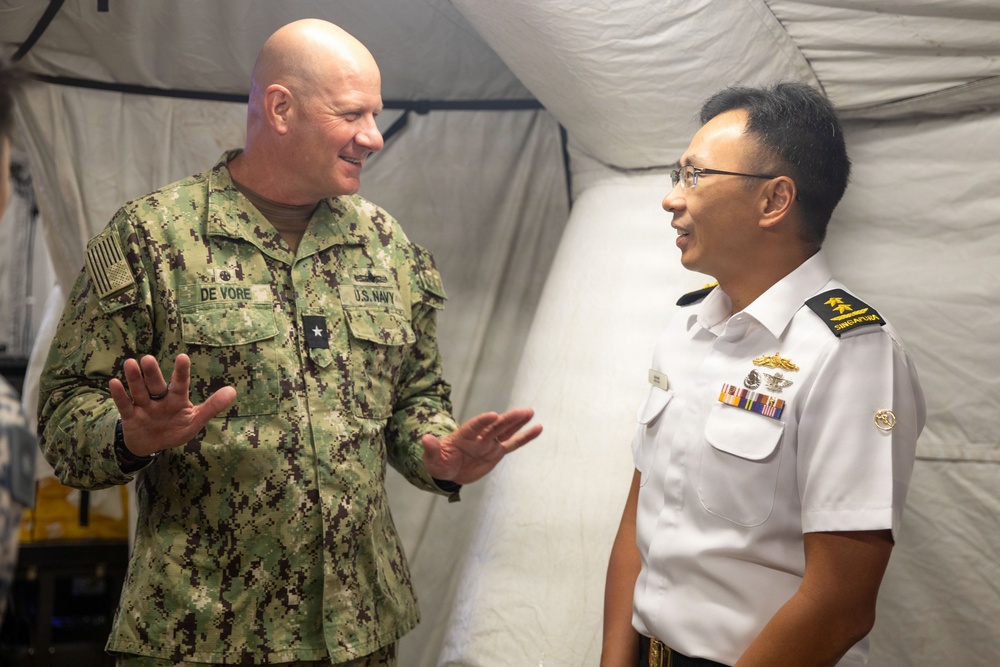 Republic of Singapore Chief of Navy visits RIMPAC 2026
