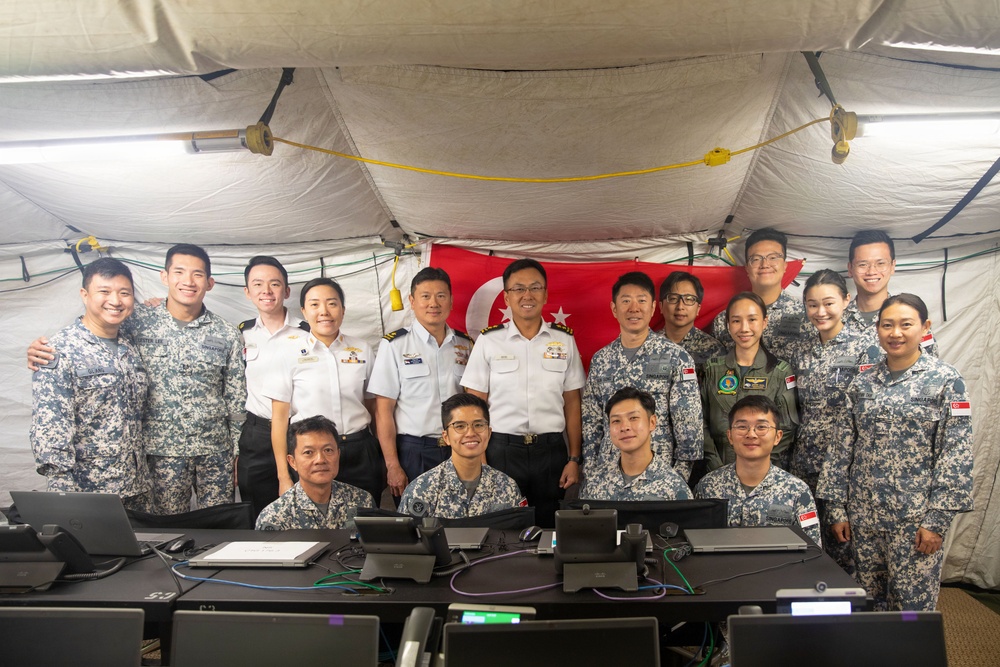 Republic of Singapore Chief of Navy visits RIMPAC 2026