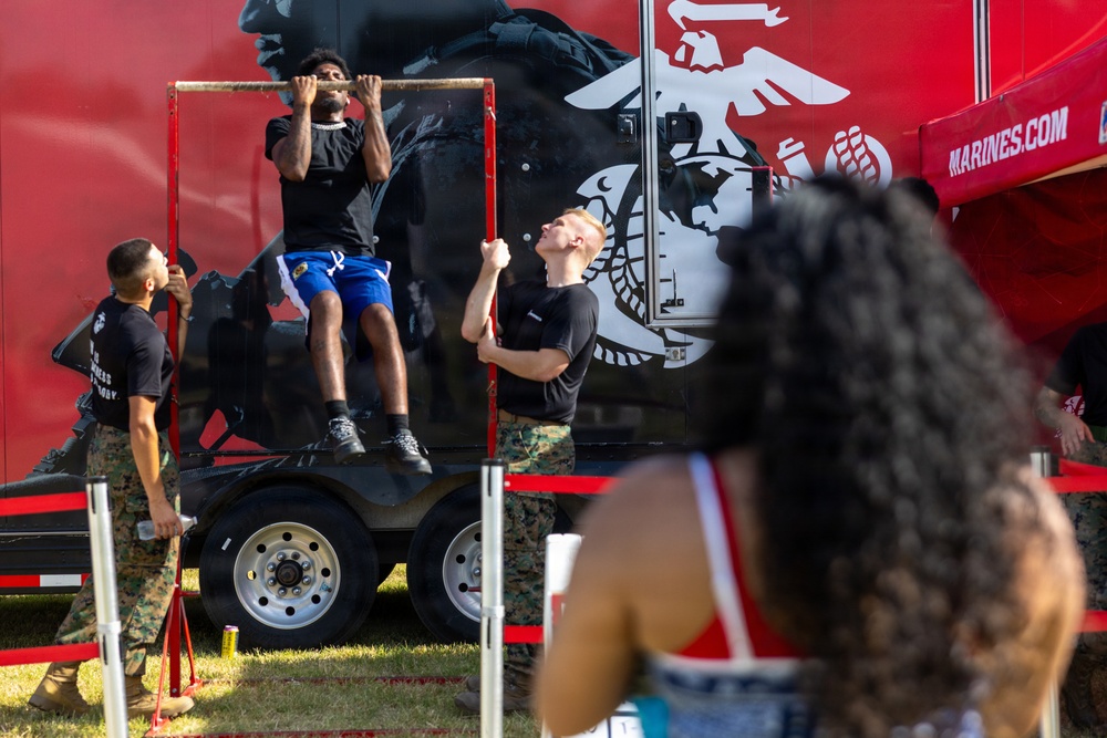 U.S. Marines Attend the Fort Worth Fourth