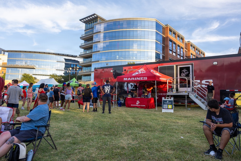 U.S. Marines Attend the Fort Worth Fourth