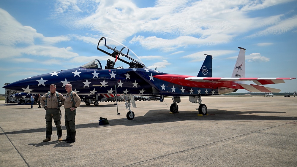 89th Airlift wing partners with NASA for Freedom 250 celebration
