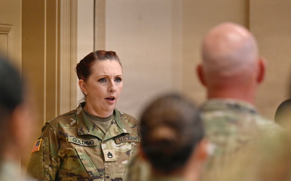 DC Army National Guard Warrant Officers "Capital Cohort" Celebrate 108 Years of the Army Warrant Officer Corps