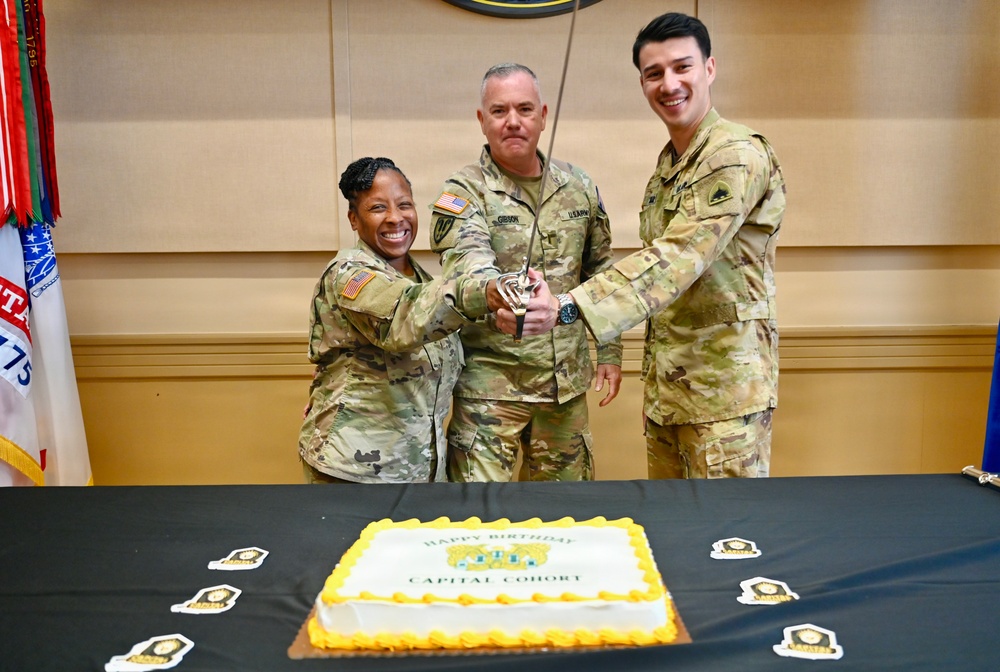 DC Army National Guard Warrant Officers "Capital Cohort" Celebrate 108 Years of the Army Warrant Officer Corps