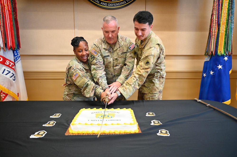 DC Army National Guard Warrant Officers "Capital Cohort" Celebrate 108 Years of the Army Warrant Officer Corps