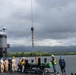 USS Columbia (SSN 771) conducts Harpoon missile onload in support of RIMPAC