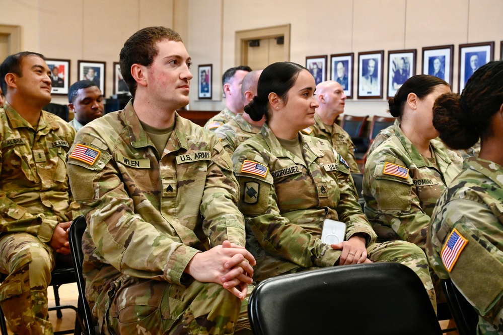 DC Army National Guard Warrant Officers "Capital Cohort" Celebrate 108 Years of the Army Warrant Officer Corps