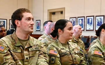 DC Army National Guard Warrant Officers "Capital Cohort" Celebrate 108 Years of the Army Warrant Officer Corps