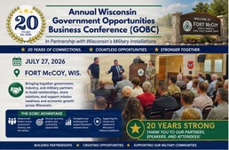 Fort McCoy hosts 20th Government Opportunities Business Conference
