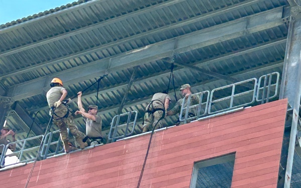 D.C. National Guard Invests in Tomorrow's Leaders at JROTC Camp Glory
