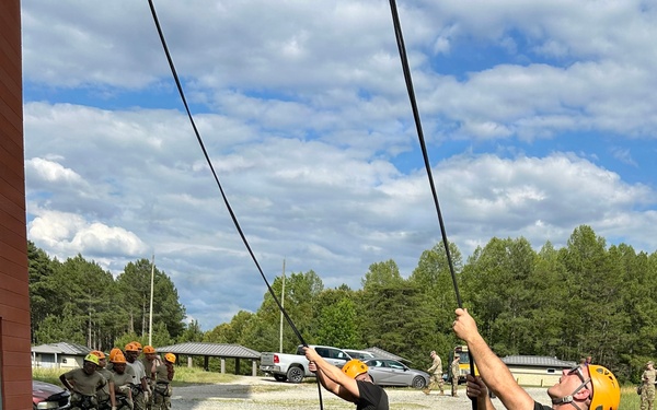 D.C. National Guard Invests in Tomorrow's Leaders at JROTC Camp Glory