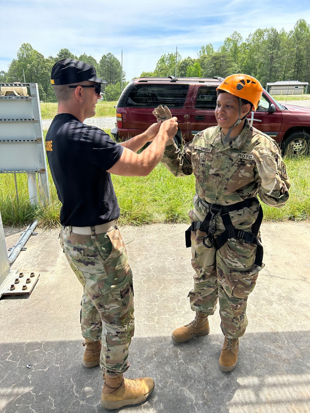 D.C. National Guard Invests in Tomorrow's Leaders at JROTC Camp Glory