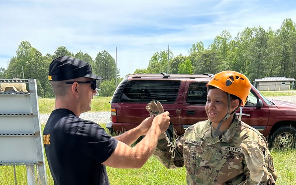 D.C. National Guard Invests in Tomorrow's Leaders at JROTC Camp Glory