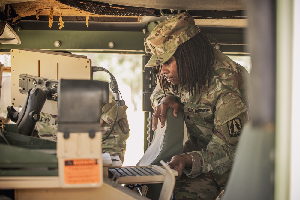 335th Signal Command (T) is busy at “Bold Eagle” CSTX 26-02