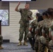 1st MLG senior leaders speak to staff and officers during a small unit leader training