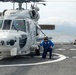 USCGC Midgett (WMSL 757) conducts cross-deck flight operations with Japan Maritime Self-Defense Force