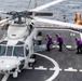 USCGC Midgett (WMSL 757) conducts cross-deck flight operations with Japan Maritime Self-Defense Force
