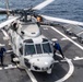 USCGC Midgett (WMSL 757) conducts cross-deck flight operations with Japan Maritime Self-Defense Force