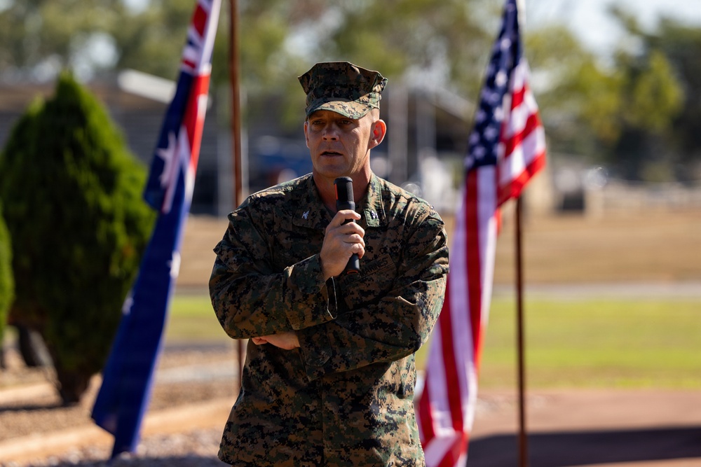 Southern Jackaroo 26: MRF-D Marines participate in closing ceremony