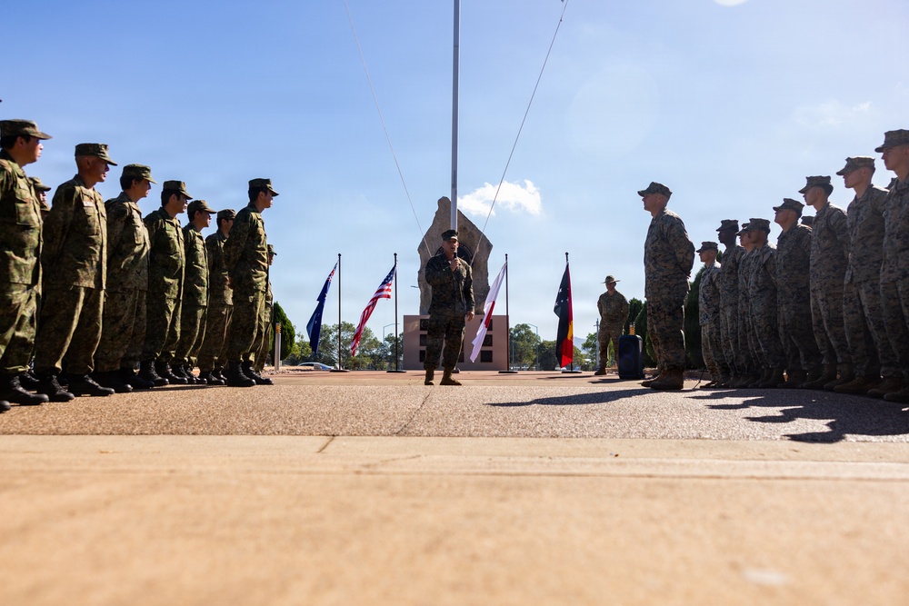 Southern Jackaroo 26: MRF-D Marines participate in closing ceremony
