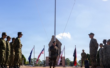 Southern Jackaroo 26: MRF-D Marines participate in closing ceremony