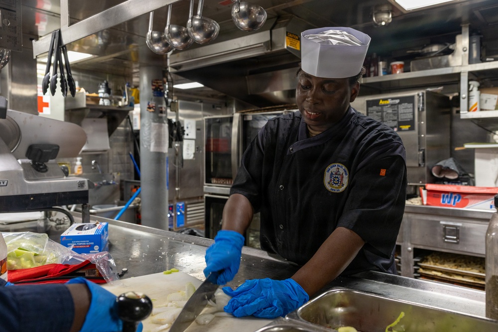 USS John Paul Jones (DDG 53) conducts routine operations while deployed