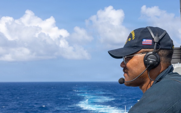 USS John Paul Jones (DDG 53) conducts routine operations while deployed