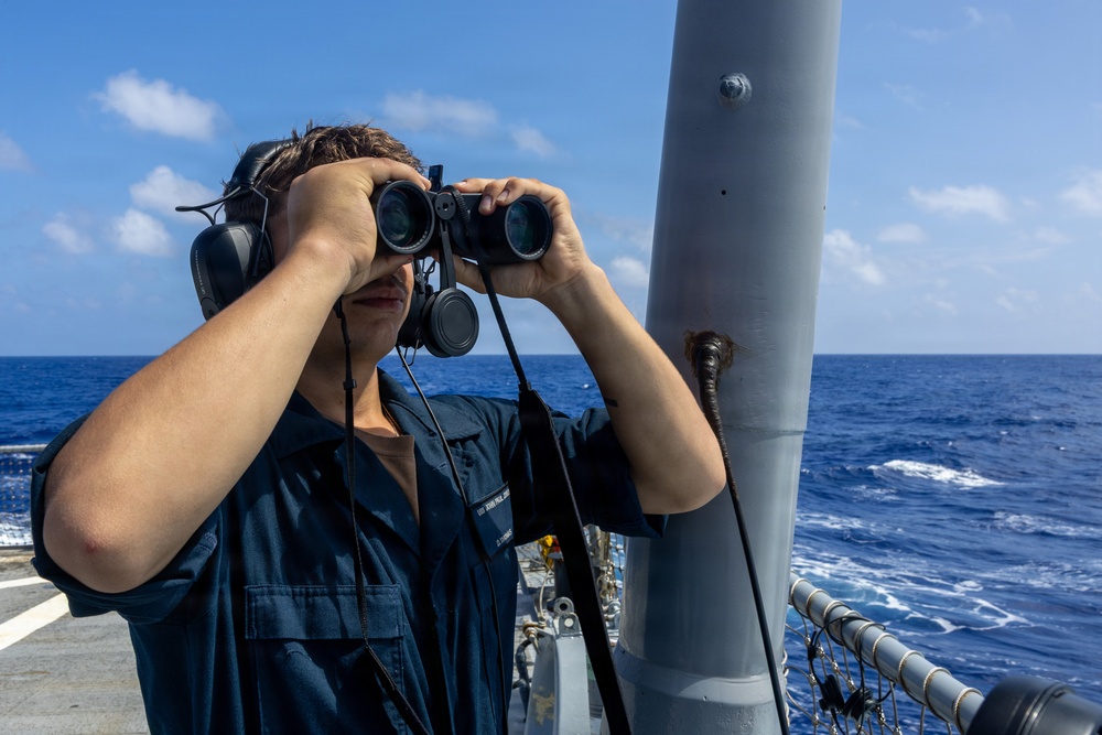 USS John Paul Jones (DDG 53) conducts routine operations while deployed