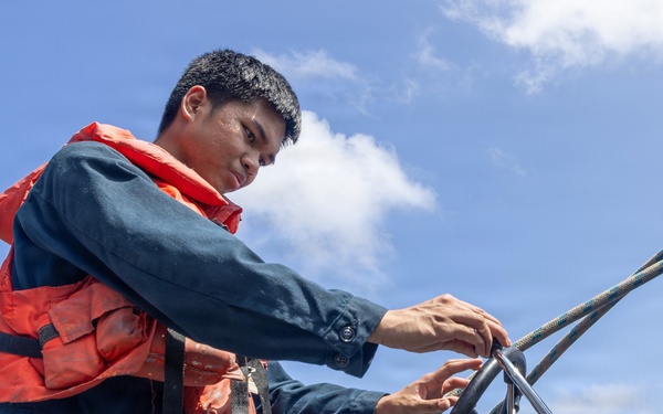 USS John Paul Jones (DDG 53) conducts routine operations while deployed