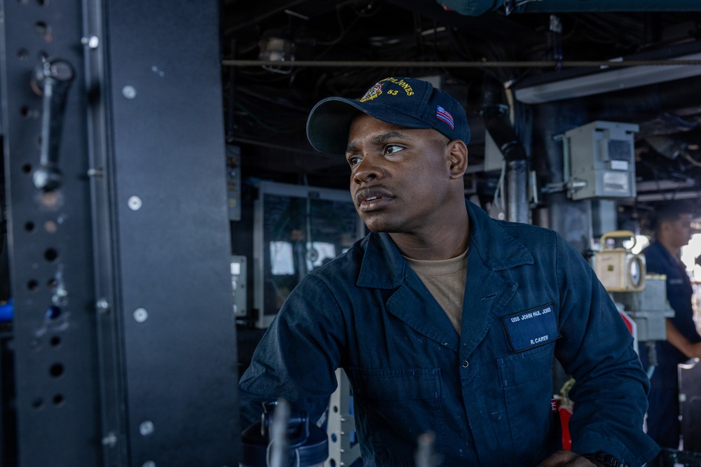 USS John Paul Jones (DDG 53) conducts routine operations while deployed