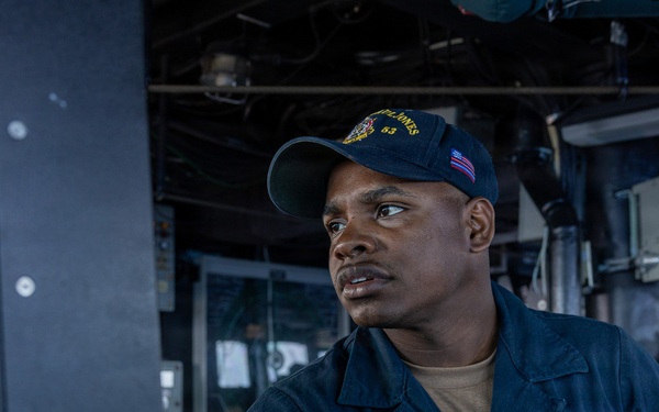 USS John Paul Jones (DDG 53) conducts routine operations while deployed