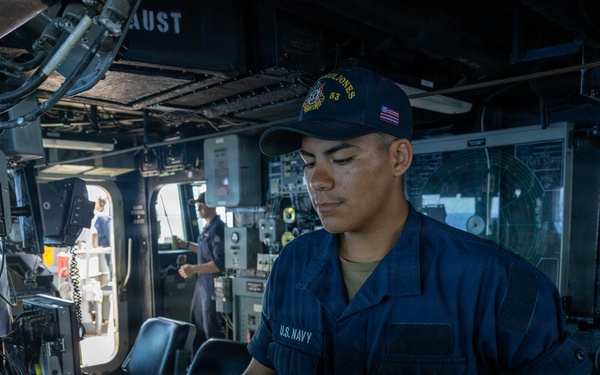 USS John Paul Jones (DDG 53) conducts routine operations while deployed
