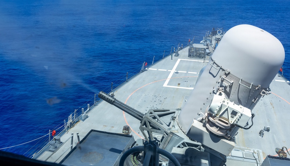 USS John Paul Jones (DDG 53) conducts routine operations while deployed