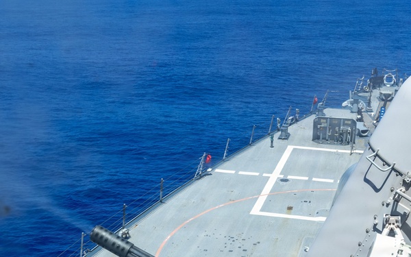 USS John Paul Jones (DDG 53) conducts routine operations while deployed
