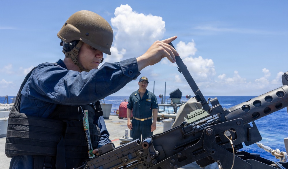 USS John Paul Jones (DDG 53) conducts routine operations while deployed