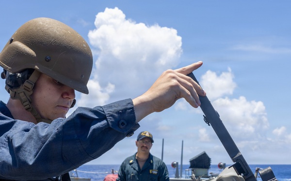 USS John Paul Jones (DDG 53) conducts routine operations while deployed