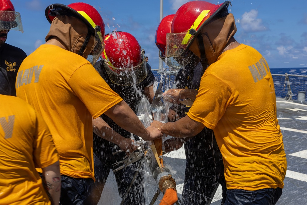 USS John Paul Jones (DDG 53) conducts routine operations while deployed