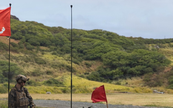 Multinational partners conduct a machine gun live-fire exercise during RIMPAC 2026