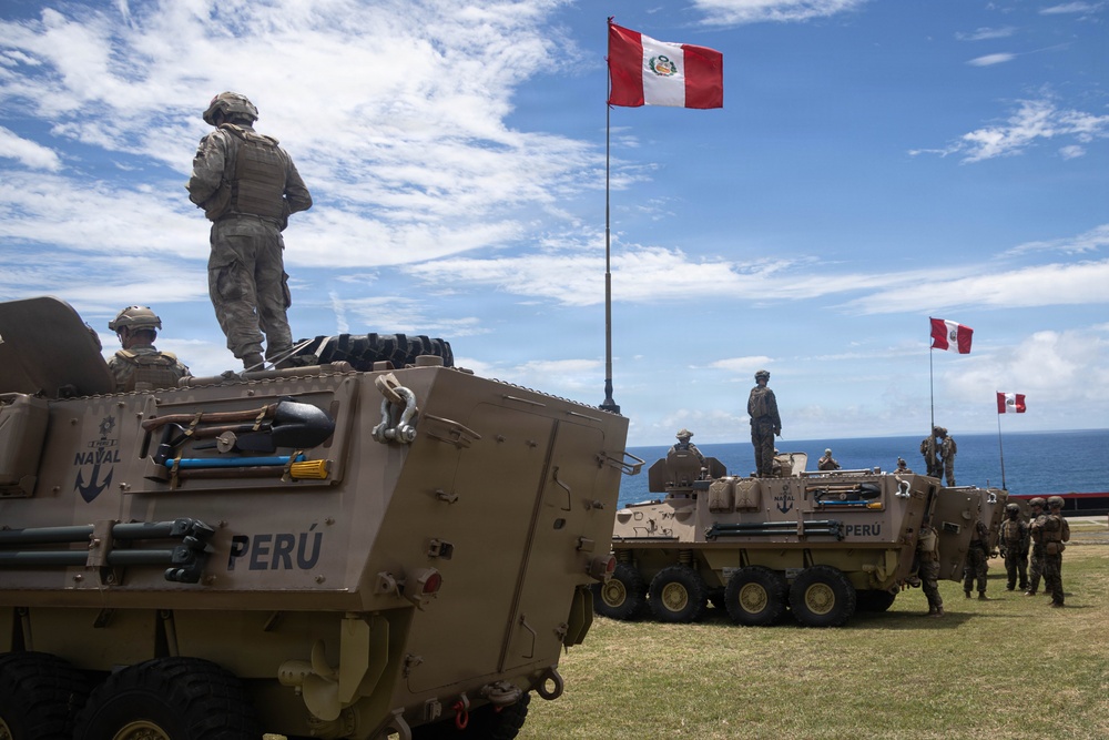 Multinational partners conduct a machine gun live-fire exercise during RIMPAC 2026