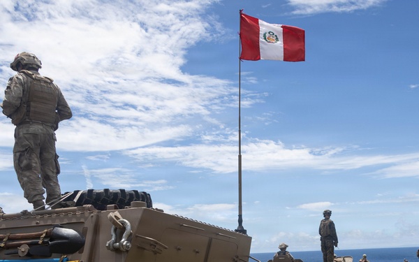 Multinational partners conduct a machine gun live-fire exercise during RIMPAC 2026
