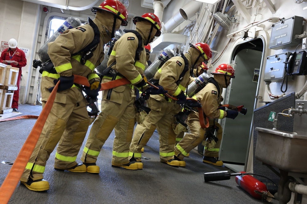 PCU John F. Kennedy Holds General Quarters Drill