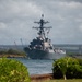 USS Wayne E. Meyer departs Pearl Harbor to begin RIMPAC 2026 Sea Phase