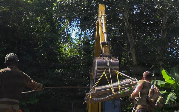 Operation Render Safe 26: U.S. Marines, ADF, PNG forces build safety barriers