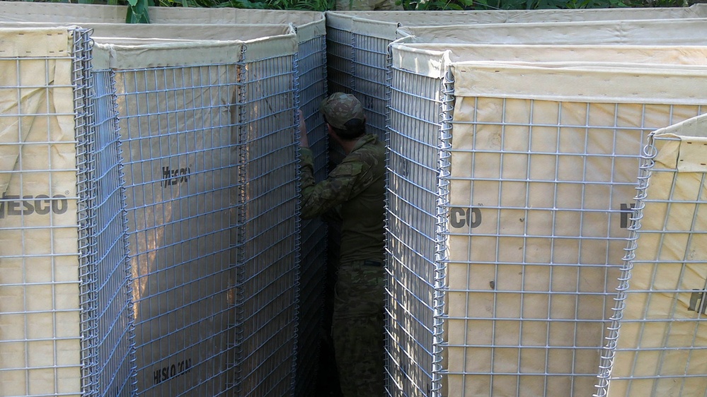 Operation Render Safe 26: U.S. Marines, ADF, PNG forces build safety barriers