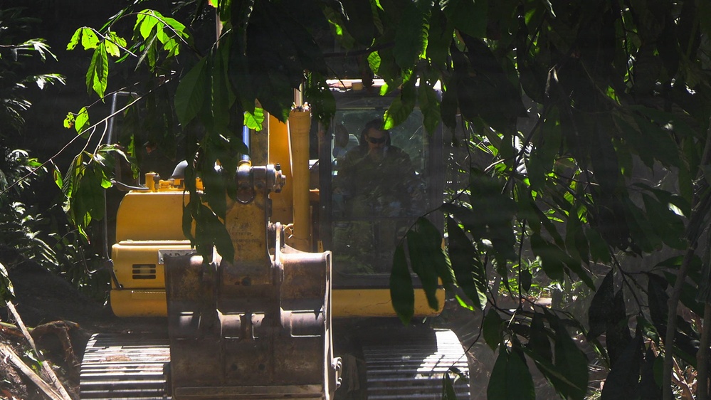 Operation Render Safe 26: U.S. Marines, ADF, PNG forces build safety barriers