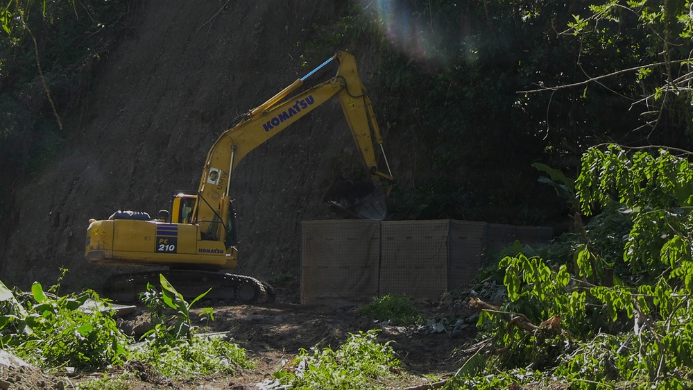 Operation Render Safe 26: U.S. Marines, ADF, PNG forces build safety barriers